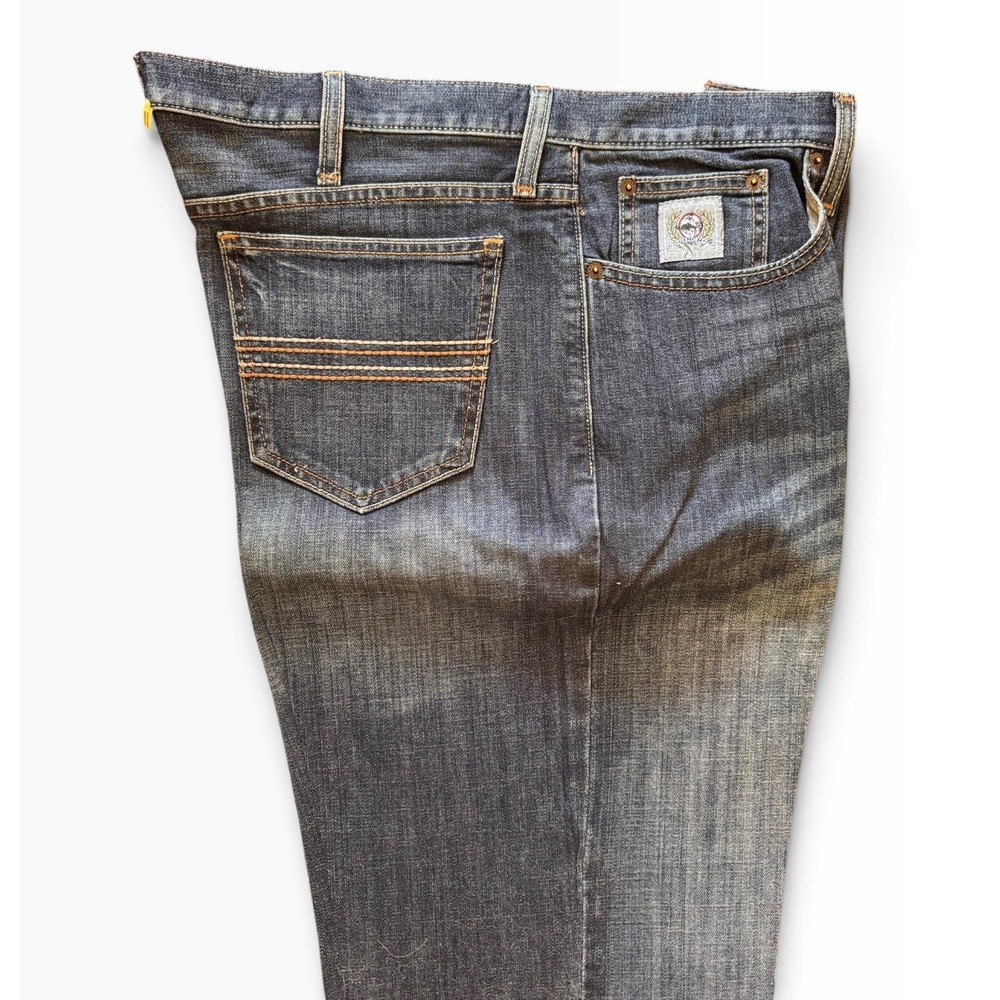 Cinch Ian Slim Fit Dark Wash Straight Leg Jeans Mens 35x34 Blue MB98034006